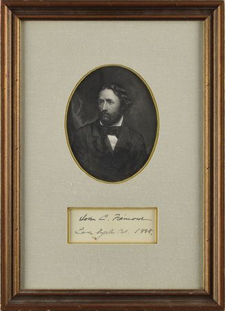 Lot #349 John C. Fremont Signature - Image 1