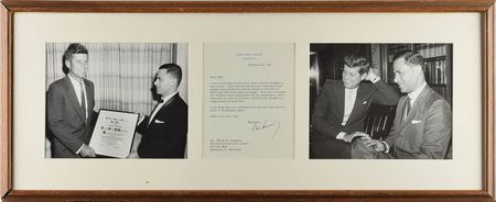 Lot #92 John F. Kennedy Typed Letter Signed - Image 1