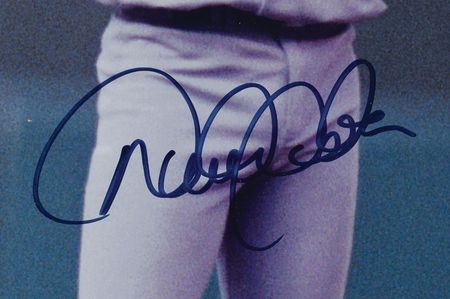 Lot #937 Derek Jeter and Cal Ripken, Jr Signed Photograph - Image 2