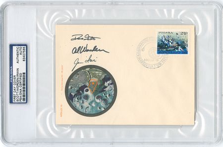 Lot #387 Apollo 15 Commemorative Cover - Image 1