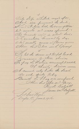 Lot #343 Civil War: Private Dalzell Signed Manuscript - Image 2