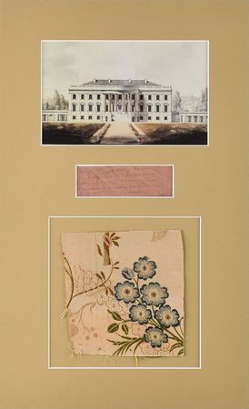 Lot #189 White House Fabric Swatch - Image 1