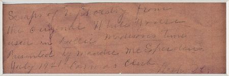 Lot #189 White House Fabric Swatch - Image 2