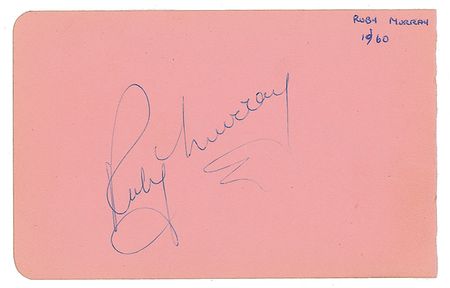 Lot #915 Sonny Liston Signature - Image 2