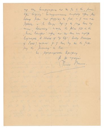 Lot #519 Thomas Mann: Mann on the structure of The Magic Mountain - Image 2
