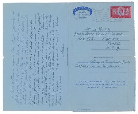 Lot #526 Sean O'Casey Handwritten Letter Signed - Image 2