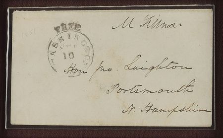 Lot #146 Millard Fillmore Free Frank - Image 2