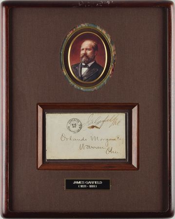 Lot #156 James A. Garfield Free Frank - Image 1