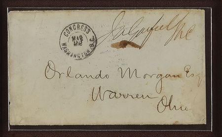 Lot #156 James A. Garfield Free Frank - Image 2