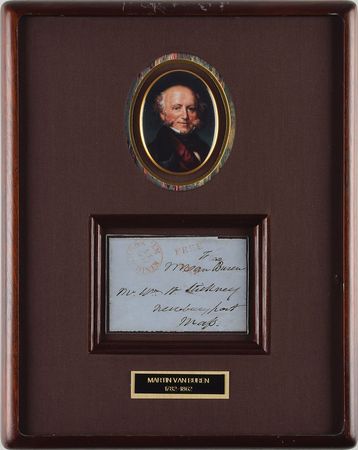Lot #23 Martin Van Buren Free Frank