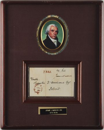 Lot #11 James Madison Free Frank