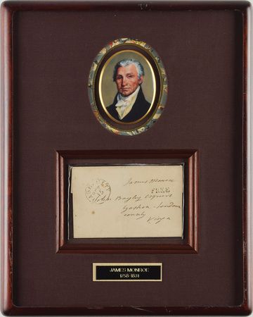 Lot #17 James Monroe Free Frank