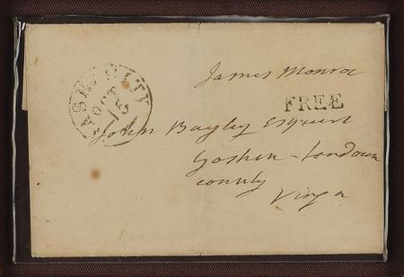Lot #17 James Monroe Free Frank - Image 2