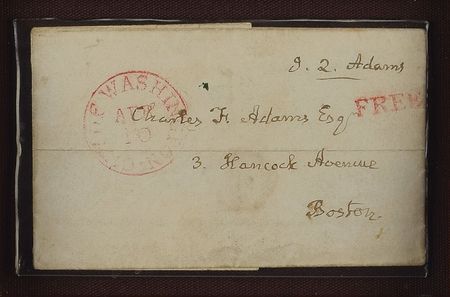 Lot #19 John Quincy Adams Free Frank - Image 2