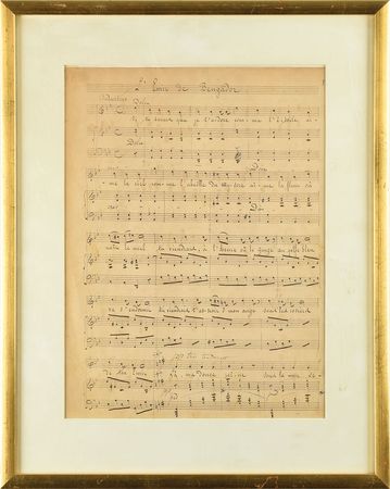 Lot #591 Cesar Franck Annotated Score - Image 1