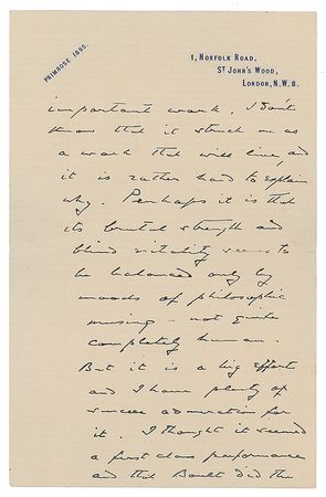 Lot #595 Hamilton Harty Handwritten Letters Signed - Image 5