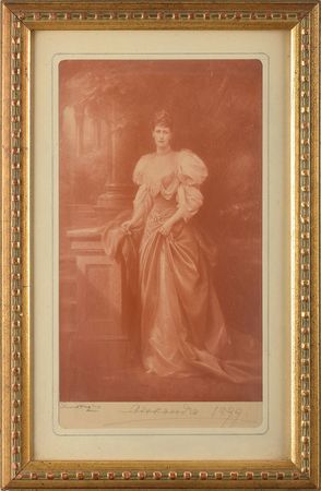 Lot #230 Alexandra of Denmark Signed Photograph - Image 1