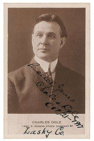 Lot #744 Frankenstein: Charles Ogle: The first Frankenstein Monster - Image 1