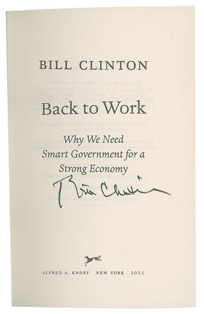 Lot #135 Bill Clinton - Image 1