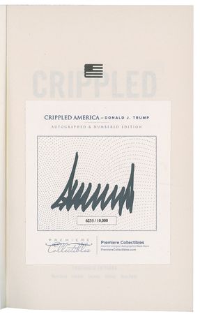 Lot #186 Donald Trump Book - Image 2