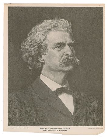 Lot #485 Samuel L. Clemens Program - Image 2