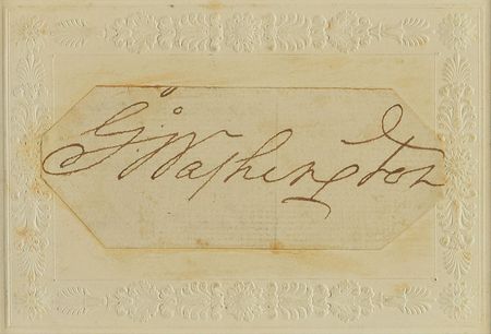Lot #4 George Washington: Beautiful signature of 'the father of our country' - Image 3