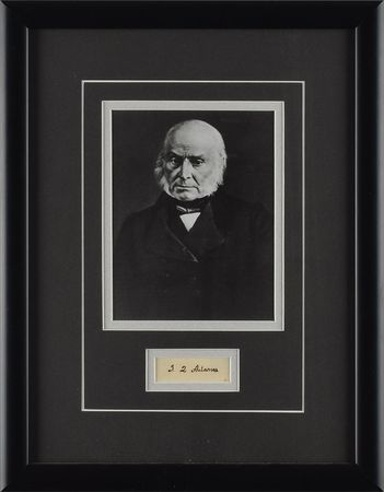 Lot #20 John Quincy Adams Signature