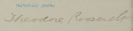 Lot #63 Theodore Roosevelt Typed Letter Signed - Image 2