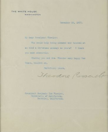 Lot #63 Theodore Roosevelt Typed Letter Signed - Image 3