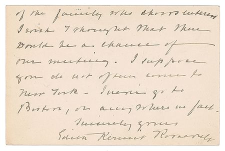 Lot #178 Edith K. Roosevelt - Image 2
