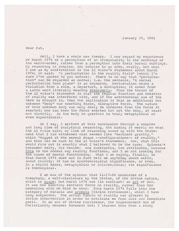 Lot #486 Philip K. Dick: 