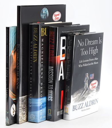 Lot #383 Buzz Aldrin Books - Image 1