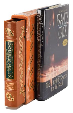 Lot #250 DNA: Crick and Watson Books - Image 3