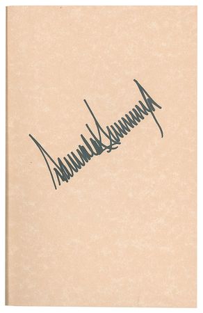 Lot #187 Donald Trump Book - Image 1