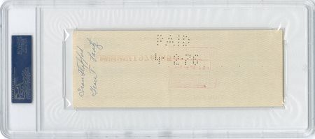 Lot #475 Walter Lantz Sketch and Check - Image 3