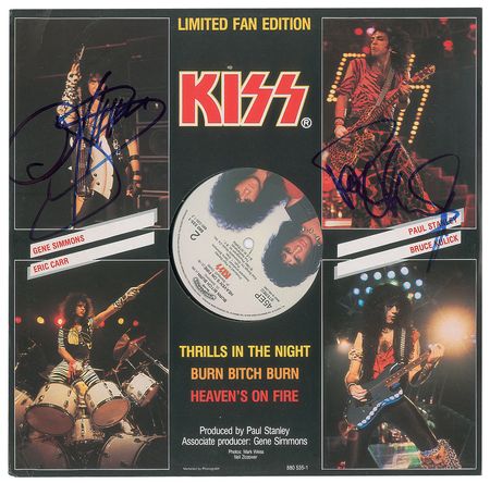 Lot #809 1970s Shock Rockers Albums - Image 1