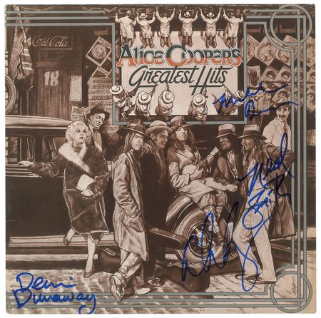 Lot #809 1970s Shock Rockers Albums - Image 3