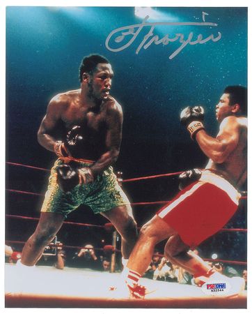 Lot #935 Joe Frazier and Mike Tyson - Image 1