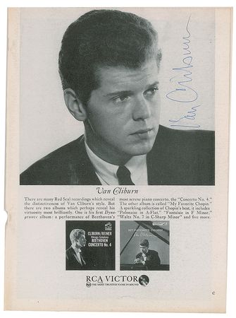 Lot #586 Van Cliburn Programs - Image 3