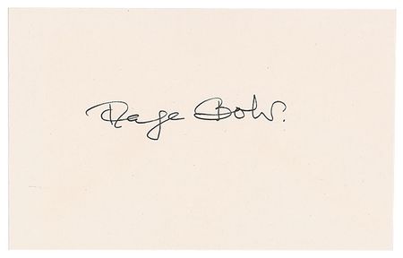 Lot #234 Niels Bohr Signature - Image 2