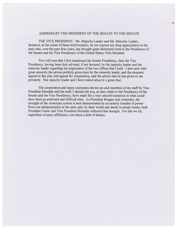 Lot #121 George Bush: 
