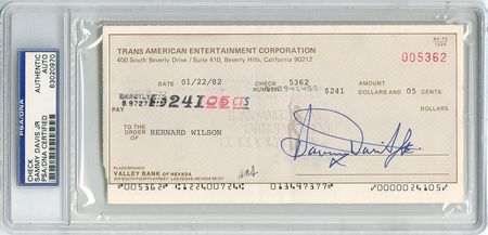 Lot #716 Actors and Actresses Checks - Image 3