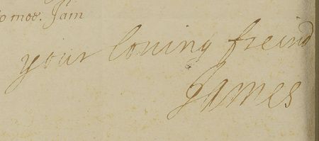 Lot #218 King James II Signed Letter - Image 2