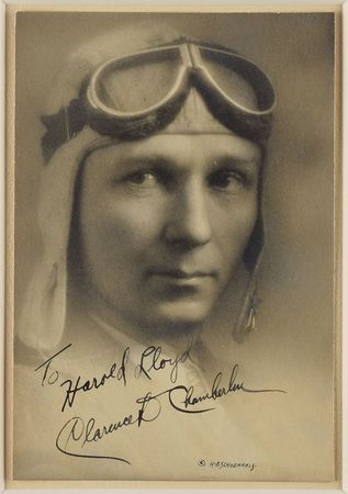 Lot #358 Clarence Chamberlin Signed Photograph - Image 2