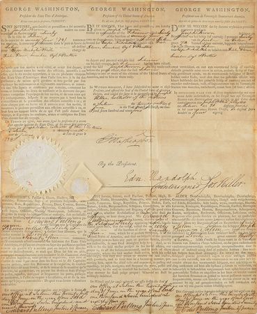 Lot #1 George Washington: Superb 1794