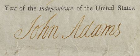 Lot #5 John Adams: Commission for a future hero of the War of 1812 - Image 2