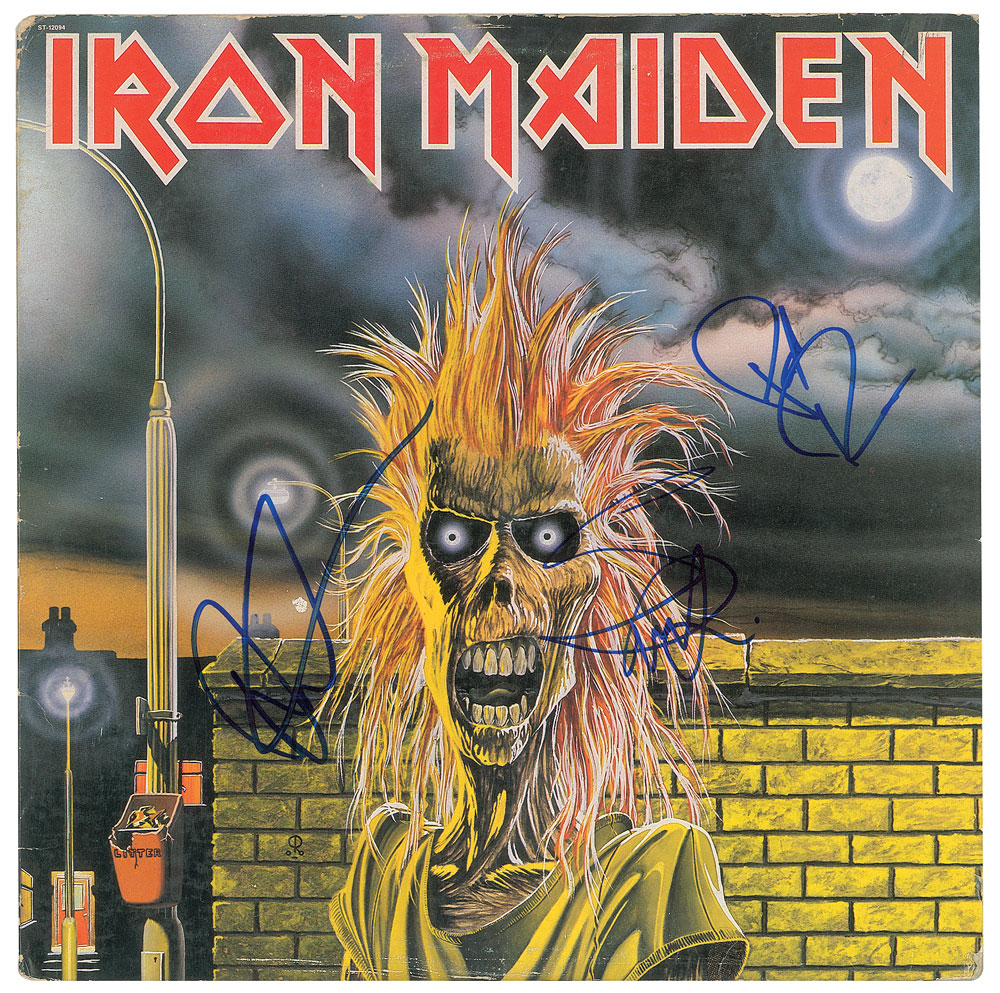 Iron Maiden Signed Album | RR Auction