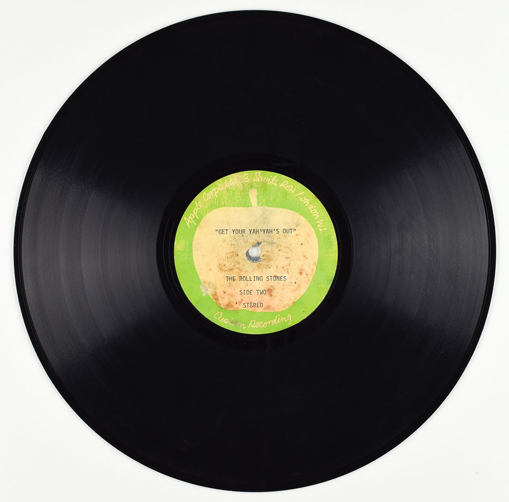 Rolling Stones 'Get Yer Ya Ya's Out' Apple Acetate | RR