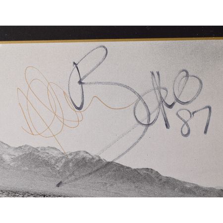 Lot #4672  U2 Signed Album - Image 4
