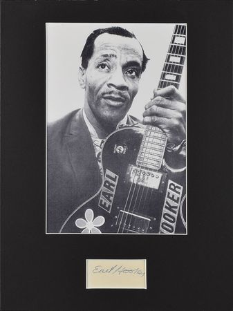 Lot #4276 Earl Hooker Signature - Image 1